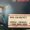 Bosch ตัวดักฝุ่น GDE 125 FC-T ใช้กับ เจียร์ 5" ตัดลึก 25 มม #1600A003DK - Image 6