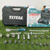 Total โททอล บล็อกชุด 1/2"x6P 25 ชิ้น THT-121251 ชุดลูกบล็อก ( Socket Set ) - Image 3