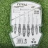 Total โททอล ไขควงอเนกประสงค์ 6 ตัวชุด(แฉก-แบน) THGSS35061 ชุดไขควง ไขควงชุด ไขควงอเนกประสงค์ แก่นตอกได้ - Image 4