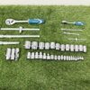 Total โททอล ชุดเครื่องมือ 44 ตัวชุด THT421441 บล็อกชุด 1/4" 1/2" ( Socket Set ) ชุดประแจบ๊อกซ์ ชุดบ๊อกซ์ - Image 4