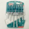 Total โททอล ไขควง 10 ตัวชุด THTDC251001 ( ปากแบน + ปากแฉก+ประแจดาว ) ไขควง ไขควงชุด ( 10 pcs Screwdriver Set ) - Image 3