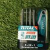 Total โททอล ไขควงเปลี่ยนด้าม 8IN1 หัวแม่เหล็ก รุ่น THT250906 ( 8 in 1 Screwdriver ) ชุดไขควง / ไขควงชุด - Image 4